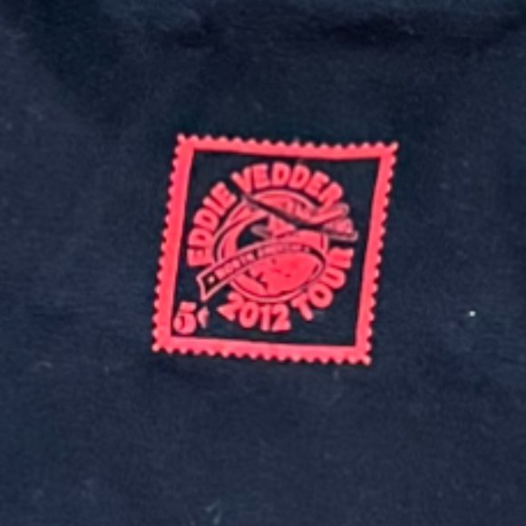 Rare Eddie Vedder Solo 2012 North American Tour Shirt Official Houston, Size L - Picture 8 of 9